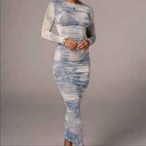 JLUXLABEL Tie dye dress